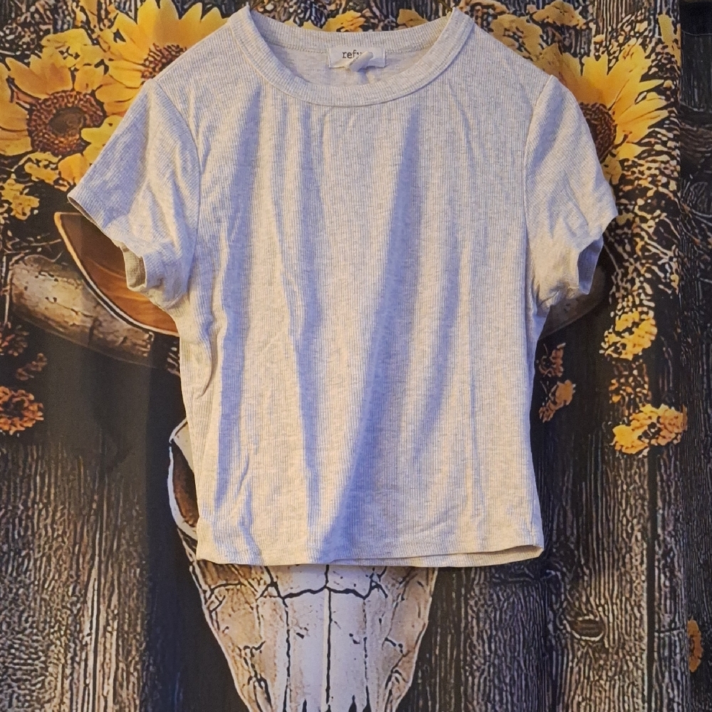 Reflex Light Gray Short Sleeve Tee